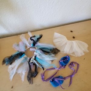 American Girl Ballet Tutu Outfit Set Bundle